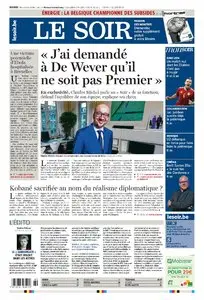Le Soir du 14 Octobre 2014