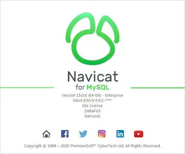 Navicat for MySQL 15.0.17