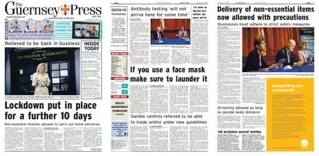 The Guernsey Press – 08 April 2020