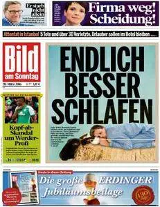 Bild am Sonntag - 20 März 2016