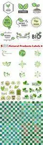 Vectors - Natural Products Labels 8