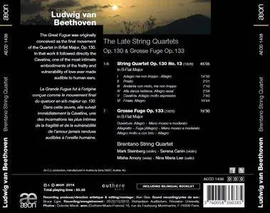 Brentano String Quartet - Beethoven: Late String Quartets & Grosse Fuge (2014) [Official Digital Download 24/96]
