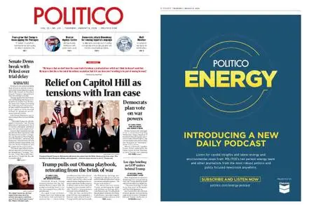 Politico – January 09, 2020