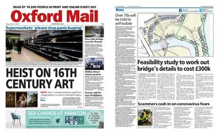 Oxford Mail – March 16, 2020