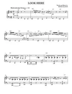 Look Here - Diana Krall, Mose Allison (Piano Vocal)