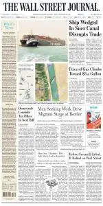 The Wall Street Journal - 25 March 2021