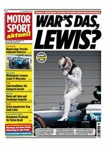 Motorsport Aktuell No 43 – 11. Oktober 2016