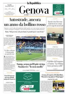 la Repubblica Genova - 23 Gennaio 2023