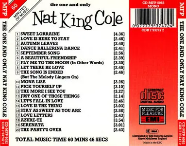 Nat King Cole – The One And Only (Comp. 1990)
