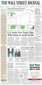 The Wall Street Journal - September 13, 2018