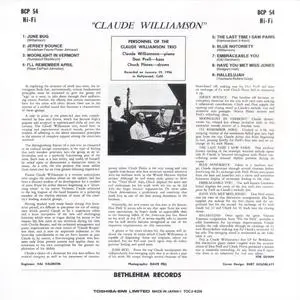 Claude Williamson - Claude Williamson (1956) {Bethlehem Japan TOCJ-6358 rel 2006}