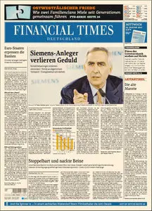 Financial Times Deutschland vom 25 Januar 2012