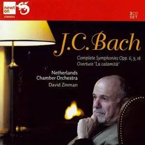 Netherlands Chamber Orchestra, David Zinman - J.C. Bach: Complete Symphonies Opp. 6, 9, 18 (2011)