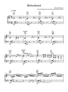 Motherboard - Daft Punk Featuring Pharrell Williams (Piano-Vocal-Guitar (Piano Accompaniment))