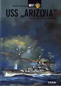 ModelCard 097 USS Arizona [Paper model]