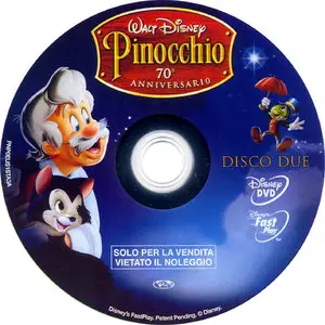 Pinocchio: 70th Anniversary Edition 2DVD (1940)