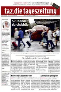 Tageszeitung TAZ vom 24 Februar 2015