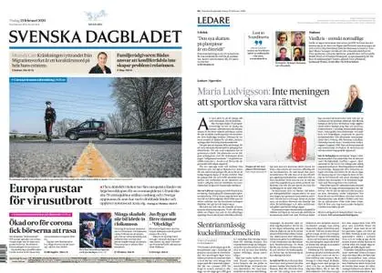 Svenska Dagbladet – 25 februari 2020