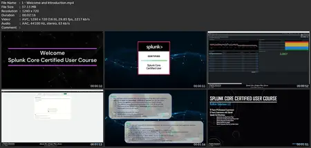 The Complete Splunk Core Certified User Course - Splk-1001