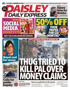 Paisley Daily Express - 18 January 2025