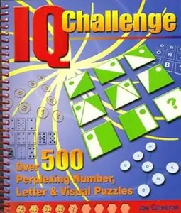 IQ Challenge: Over 500 Perplexing Number, Letter & Visual Puzzles by Joe Cameron