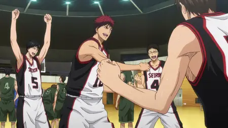 Kuroko no Basket S2 - 01  (BD 1920x1080 x 264 Flac mkv" yEnc