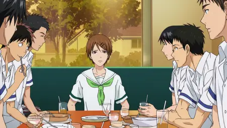 Kuroko no Basket S2 - 01  (BD 1920x1080 x 264 Flac mkv" yEnc