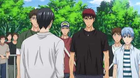Kuroko no Basket S2 - 01  (BD 1920x1080 x 264 Flac mkv" yEnc
