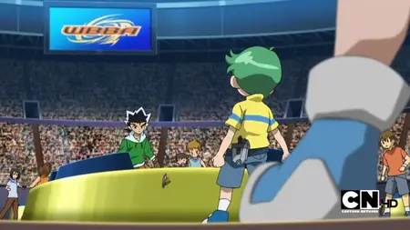 Beyblade Metal Fusion (2009 S02E04 Ticket to the World C W