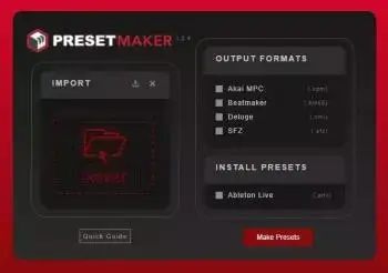 Preset Maker v1.2.4.21