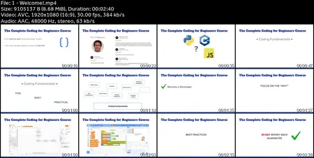 The Complete Coding for Beginners Course (2025)