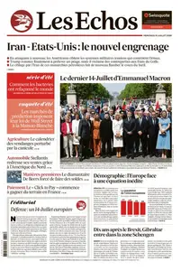 Les Echos du Mercredi 15 Juillet 2026
