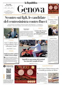 la Repubblica Genova - 16 Ottobre 2024