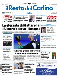 Il Resto del Carlino Modena - 7 Settembre 2025