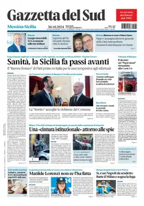 Gazzetta del Sud Messina - 30 Ottobre 2024