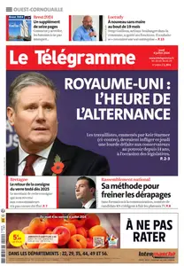 Le Télégramme Ouest Cornouaille - 4 Juillet 2024