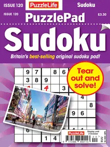 PuzzleLife PuzzlePad Sudoku - September 2025