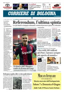 Corriere di Bologna - 7 Giugno 2025