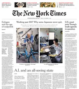 International The New York Times - 7 November 2025