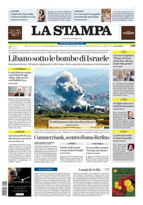 La Stampa Roma - 24 Settembre 2024