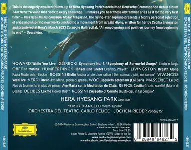 Hera Hyesang Park, Jochen Rieder, Orchestra del Teatro Carlo Felice - Breathe (2024)