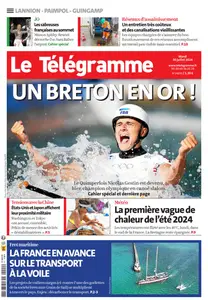 Le Télégramme Guingamp - 30 Juillet 2024