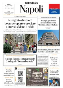 la Repubblica Napoli - 10 Agosto 2024