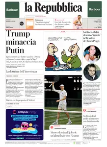 la Repubblica - 12 Luglio 2025