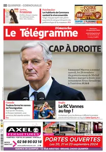 Le Télégramme Ouest Cornouaille - 22 Septembre 2024