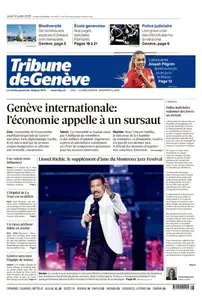 Tribune de Genève - 10 Juillet 2025