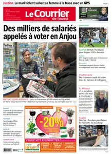 Le Courrier de l'Ouest Nord Anjou - 25 Novembre 2024
