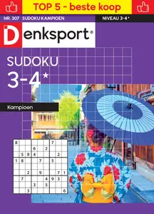 Denksport Sudoku 3-4 kampioen - 9 Januari 2025