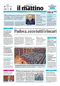 Il Mattino di Padova - 17 Novembre 2024