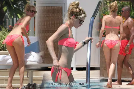 Doutzen Kroes - Bikini candids in Miami, June 18, 2012
